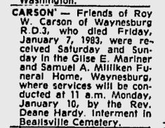 Roy Carson